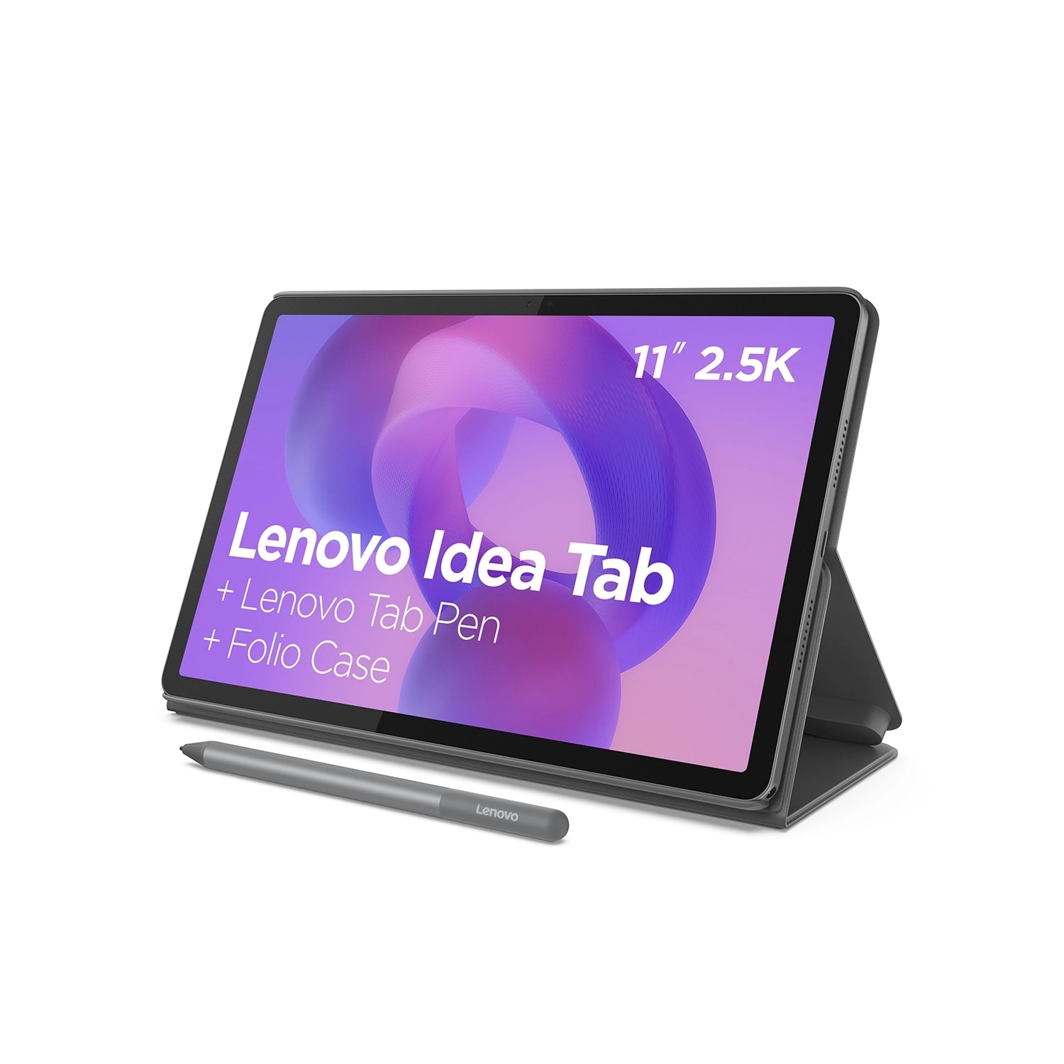 Frente e caneta do lenovo idea tab